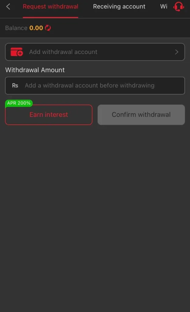 88EF Game cash withdraw option